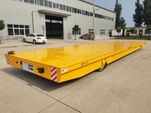 載重30噸無(wú)軌電動(dòng)平車(chē)（臺(tái)面長(zhǎng)12米、寬3米）